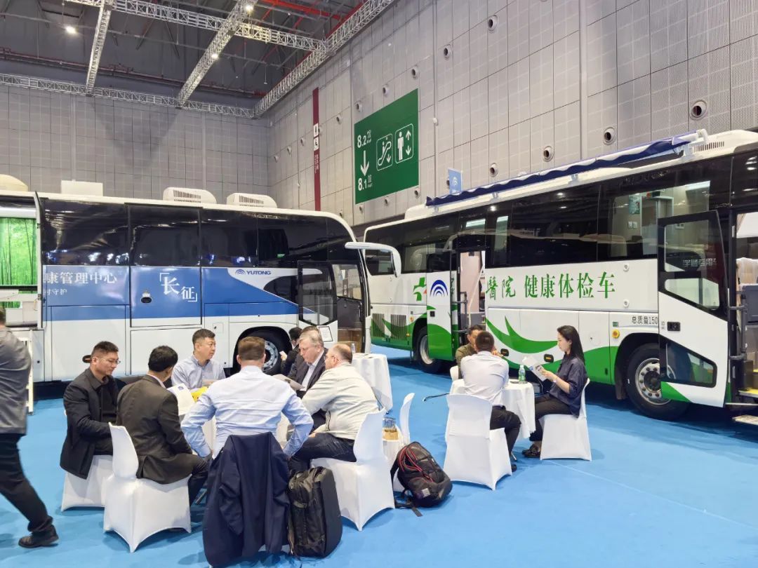 宇通醫療車產品重磅亮相第89屆中國國際醫療器械博覽會（CMEF）！