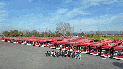 再+372輛中國新能源公交！宇通為智利綠色交通轉型提交新答案