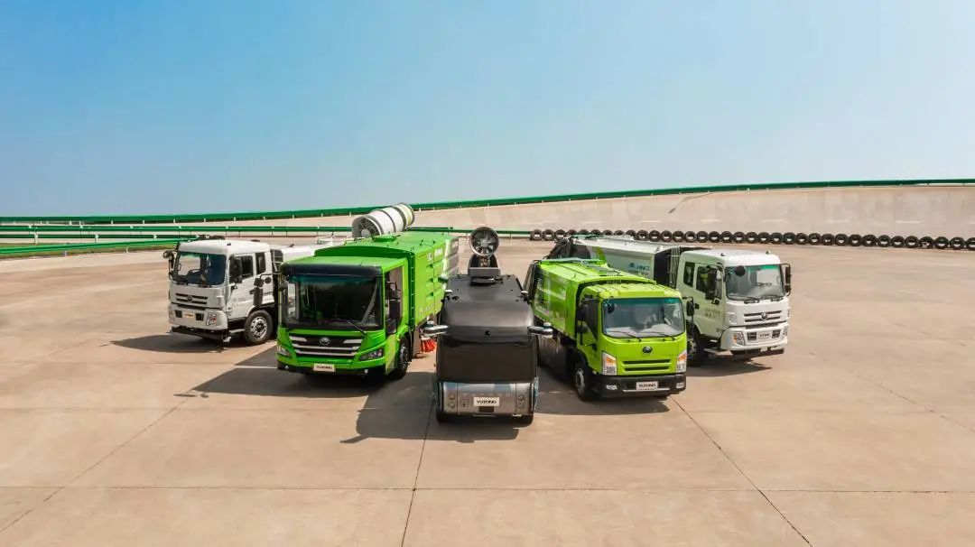 23臺宇通新能源環衛車批量交付河北正定,助力加快縣域新能源化進程 圖片