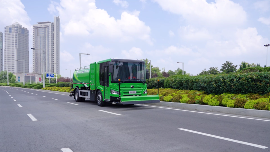 綠色新城,湛河未來┃21臺宇通新能源環衛車輛批量交付平頂山 綠色新城,湛河未來┃21臺宇通新能源環衛車輛批量交付平頂山