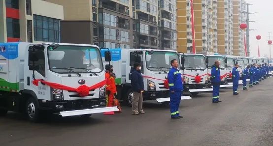 綠色新城,湛河未來┃21臺宇通新能源環衛車輛批量交付平頂山 綠色新城,湛河未來┃21臺宇通新能源環衛車輛批量交付平頂山