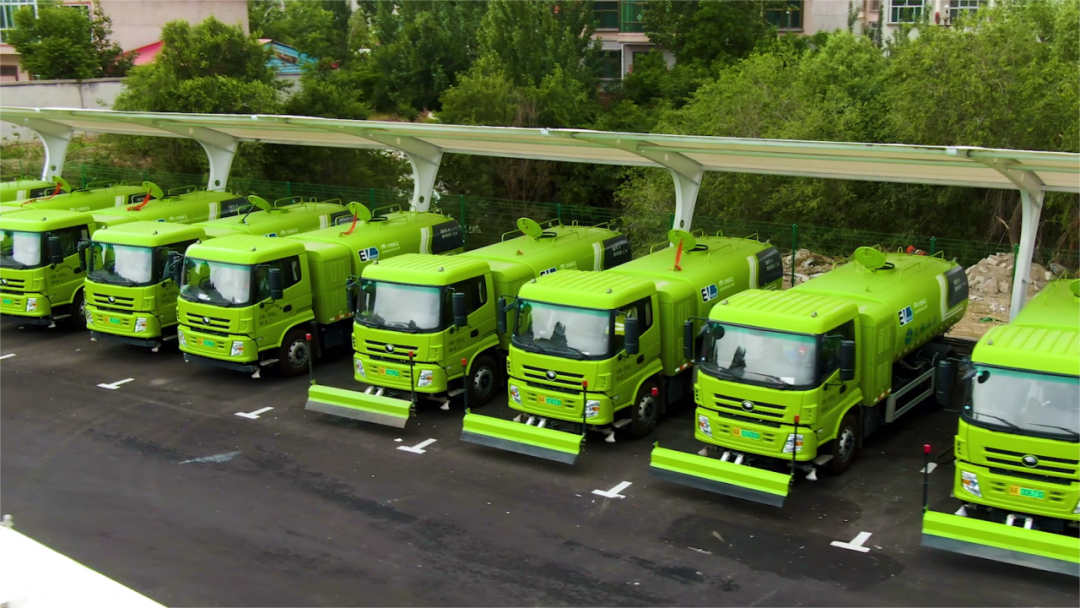 綠變石家莊，電動先鋒┃宇通環(huán)衛(wèi)助力“國際莊”環(huán)衛(wèi)車輛全面電動化