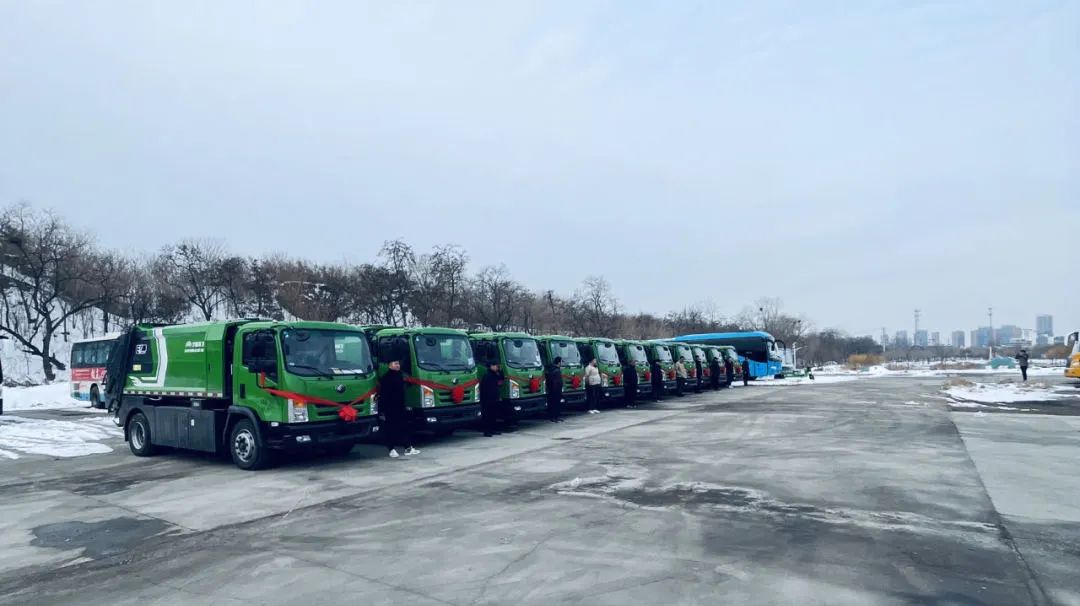 23臺宇通新能源環衛車批量交付河北正定,助力加快縣域新能源化進程 圖片