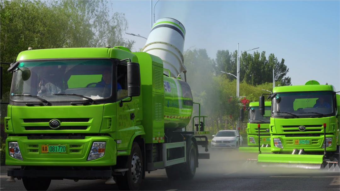 綠變石家莊，電動先鋒┃宇通環(huán)衛(wèi)助力“國際莊”環(huán)衛(wèi)車輛全面電動化