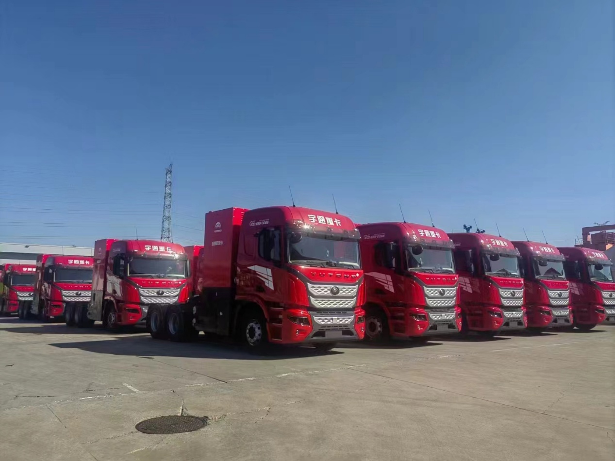 運距200公里以上首選氫燃料重卡！唐山宇通用戶分享“純干貨”